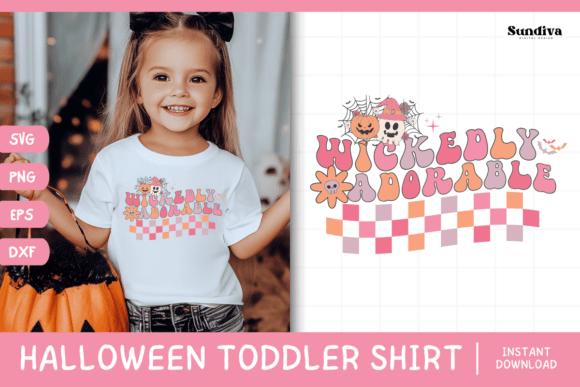 Fun Halloween Toddler Shirt SVG for Crafts and Graphics