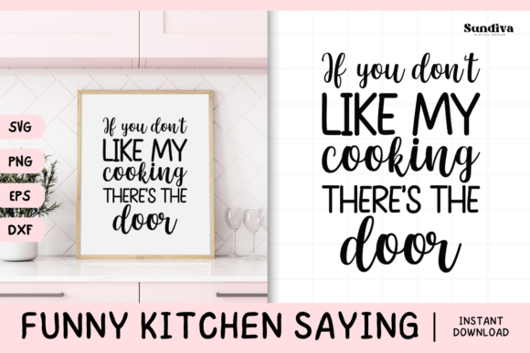 Fun Kitchen SVG for Creative Graphics