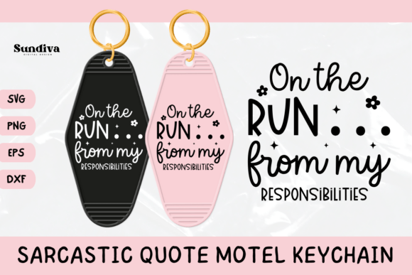 Fun Sarcastic Keychain SVG