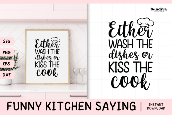 Laughing Kitchen SVG for Crafts and Graphics