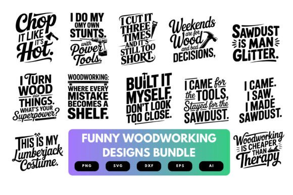 Woodworking Graphics for Creative Blogs