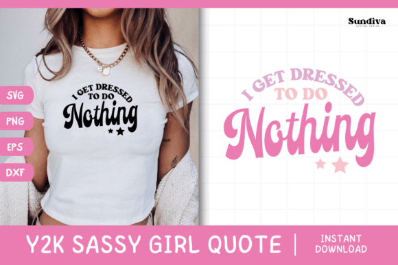 Y2K Sassy Girl Baby Tee Quote 15 Graphics